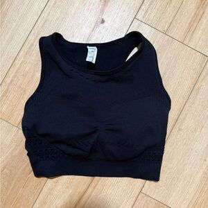 90 Degree By Reflex Black Crop Top
